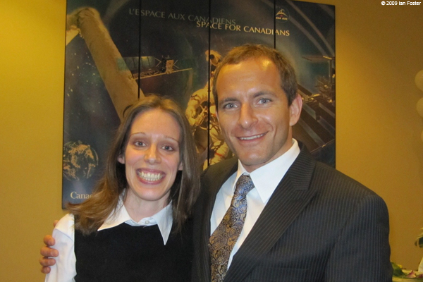 Marie-Hélène Cyr et David Saint-Jacques